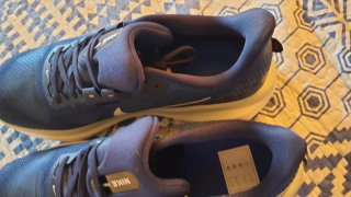 Zapatillas Nike Vomero 17 Azul/Blanco