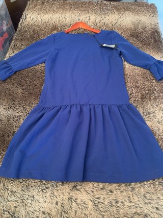 Vestido azul Exart & Panno