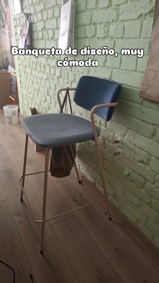 Banqueta de diseño cómoda