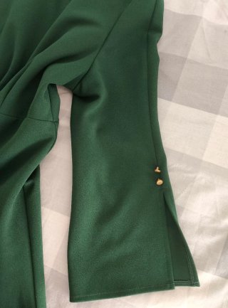 Vestido verde formal