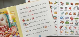 Leo y Veo 2 libros con letra en cursiva