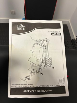 Máquina de gimnasio multifuncional HOMCOM