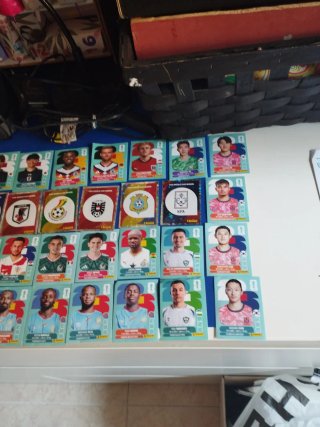 Cromos Mundial Panini - 3 cromos 1 euro
