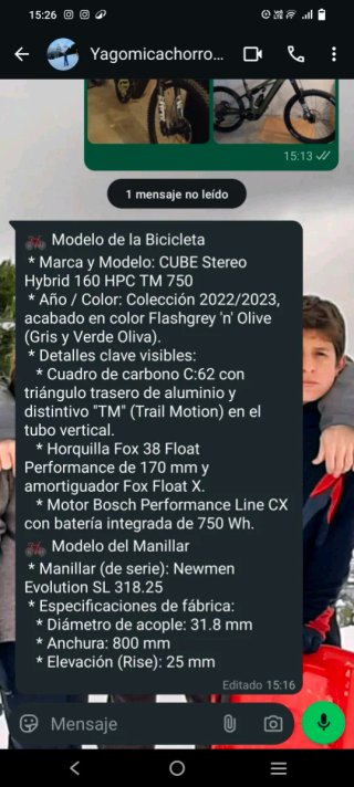 CUBE Stereo Hybrid HPC TM750