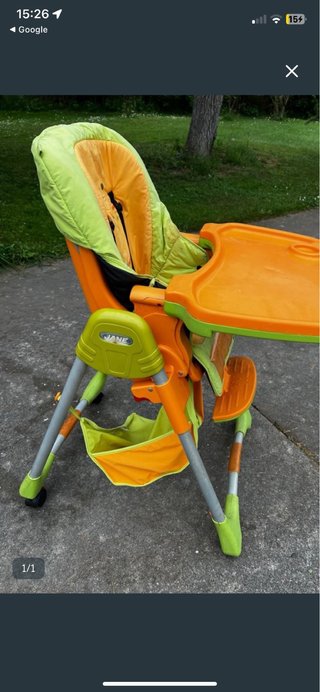 Trona Jane Naranja y Verde urge