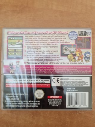 Pokémon Pearl Nintendo DS