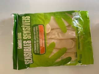 Caja 40 Guantes Látex Desechables totalmente nuevo