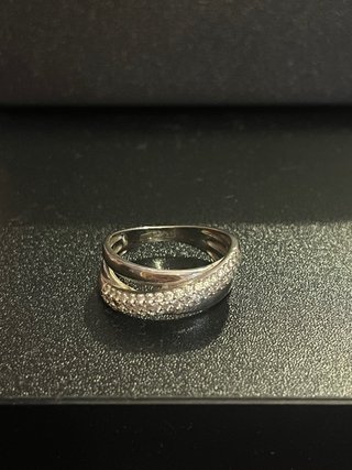 Anillo Plata 1ª Ley Circonitas José Luis