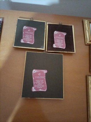 Serie 6 Quadretti da Parete
