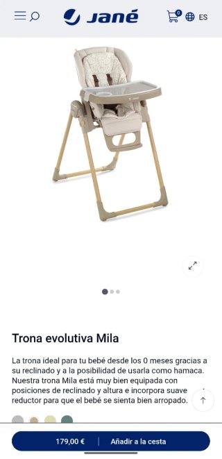 Trona evolutiva Jané Mila