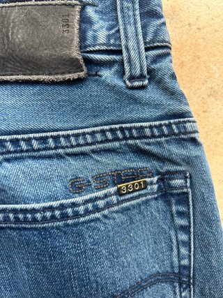 Jeans custom flared blu