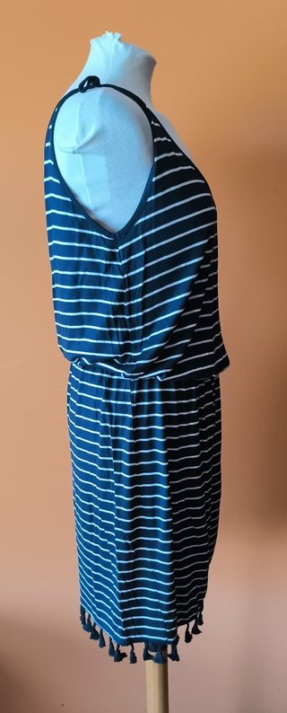 Vestido playero rayas Women'secret Talla XL
