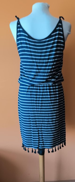 Vestido playero rayas Women'secret Talla XL