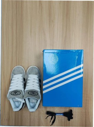 Adidas Campus 00s Crystal Blanco Negro EU41