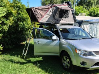 Tienda de techo rígida para coche