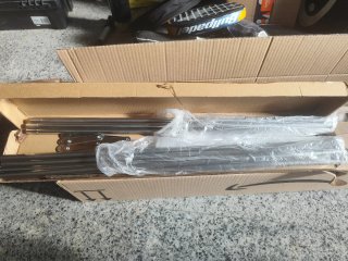 Tendedero extensible pared aluminio inox 140cm