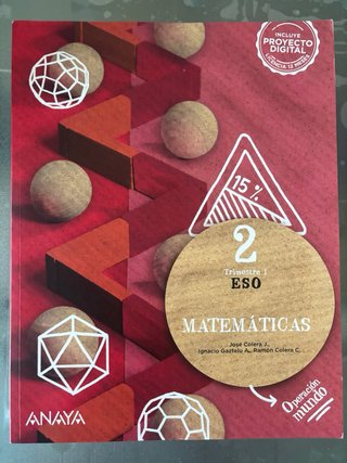 Matemáticas 2o de ESO