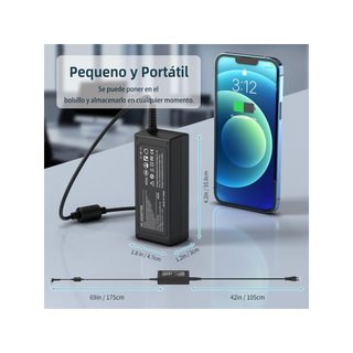 Shefor cargador portátil 45W para HP