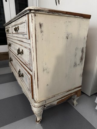 Cómoda antigua restaurada madera