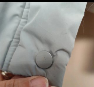 Plumífero Stradivarius Gris Talla XS