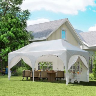 Carpa Plegable 6x3m con 6 Laterales