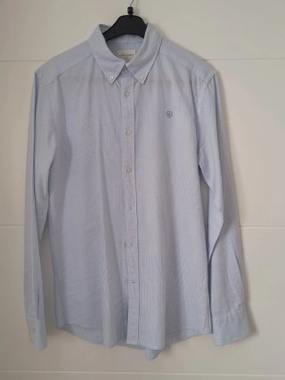 Camisa rayas azul Alvaro Moreno Talla M