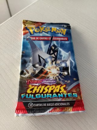 Packs Cartas Pokémon Chispas Fulgurantes