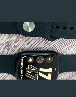 Apple Watch Series 9 45mm Negro/Plata