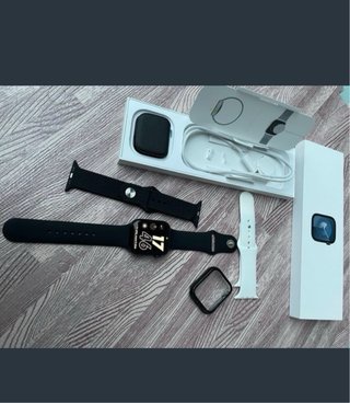 Apple Watch Series 9 45mm Negro/Plata