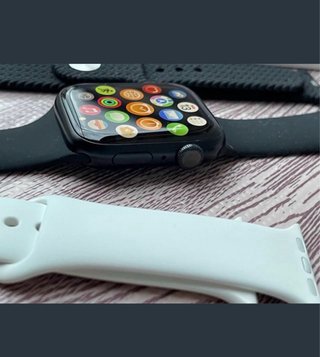 Apple Watch Series 9 45mm Negro/Plata