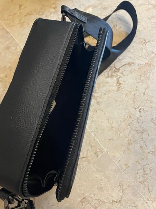 Bolso bandolera Benetton negro