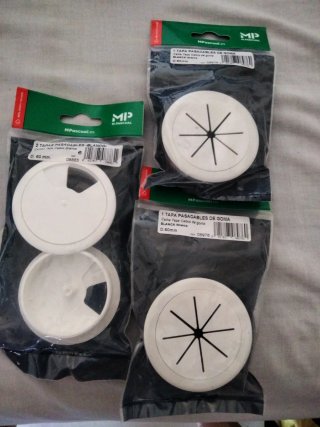 Coperchi rotondi per tavolo con passacavi MP