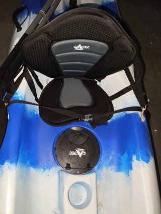 Kayak Doble Azul y Blanco