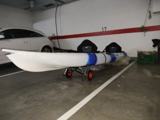 Kayak Doble Azul y Blanco