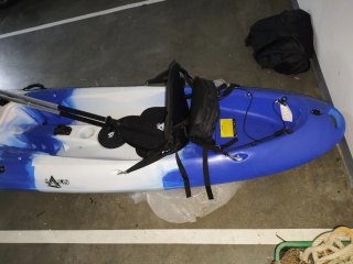Kayak Doble Azul y Blanco
