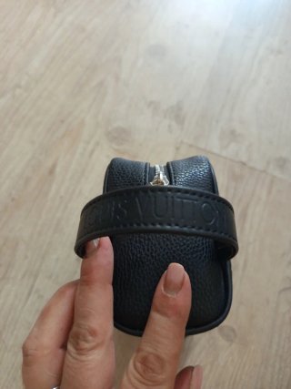 Bolso de mano hombre negro