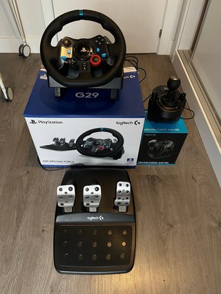 Volante Logitech G29 + Palanca Cambios