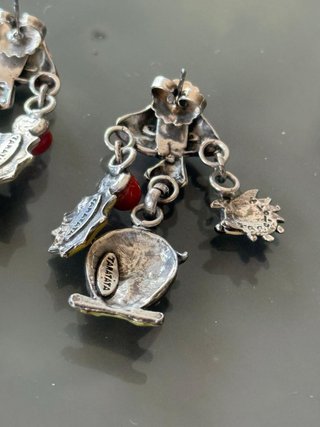 Orecchini vintage Taratata bijoux