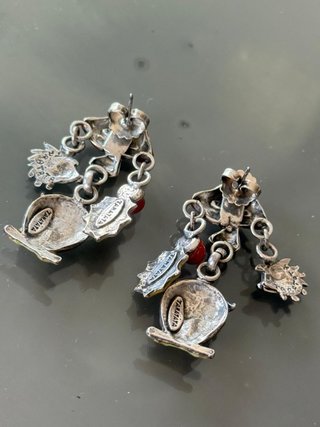 Orecchini vintage Taratata bijoux