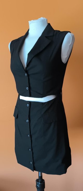 Vestido blazer cut-out Laagam Talla XS