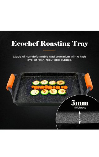 Bandeja Asadora WECOOK Ecochef Titanio Inducción