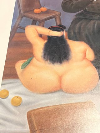Cartel Fernando Botero Reina Sofía