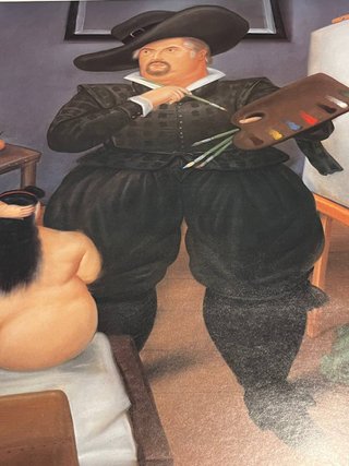 Cartel Fernando Botero Reina Sofía