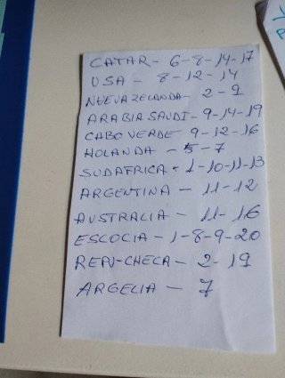 Cromos Mundial Panini - 3 cromos 1 euro