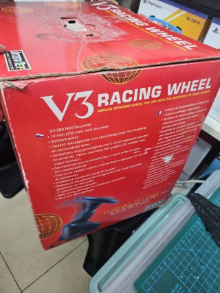 Volante V3 Racing Wheel N64 con FX Tremor