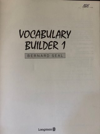 Vocabulary Builder 1 & 2, Bernard Seal (Longman)