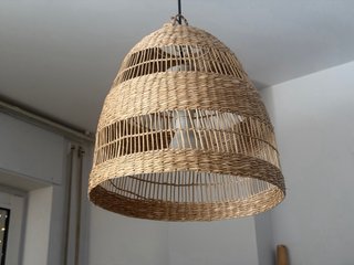Lámpara de techo ratán Ikea