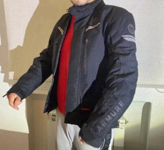Chaqueta Moto Armure con protecciones (M)