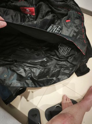 Chaqueta Moto Armure con protecciones (S)
