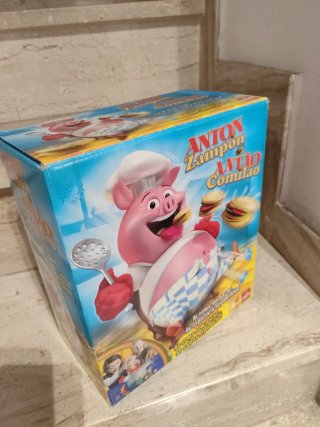 Anton Zampon Juguete Cerdo Cocinero, caja original